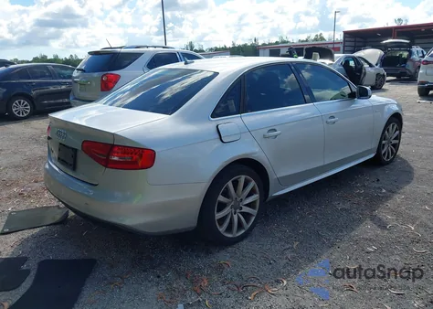 2014 Audi A4 2.0T Premium from USA, damaged, VIN WAUAFAFL4EN015442